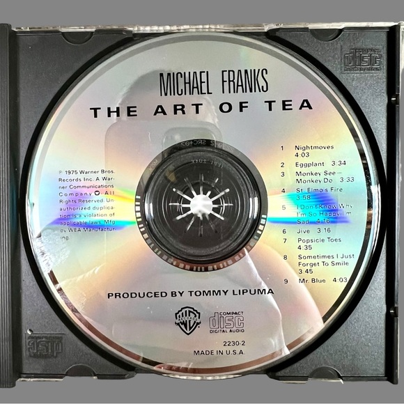 Michael Franks The Art of Tea Music Audio CD - Picture 6 of 7